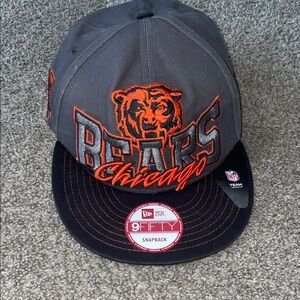 New Era Bears Gray and Black Snapback Cap